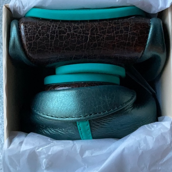 🌹 TIEKS TAHITIAN PEARL BALLERINA FLATS 🌹SIZE 8 🌹 - Picture 11 of 16